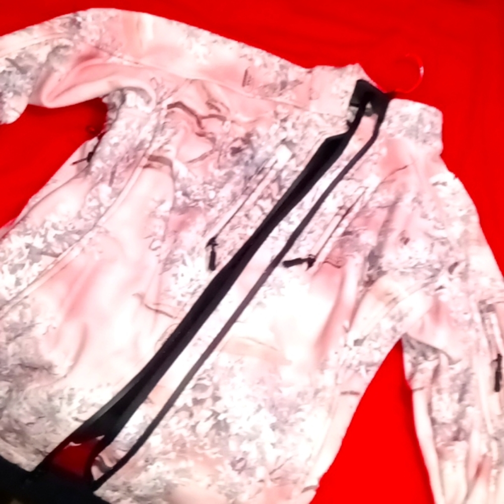 PINK camo outdoor jacket